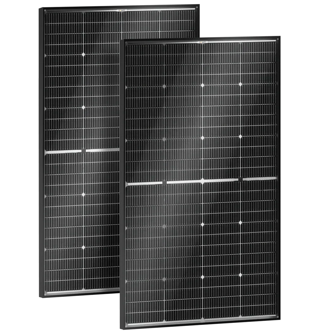 BougeRV N-Type 12V/24V 200 Watt Bifacial 16BB Solar Panel - Green Vista Living