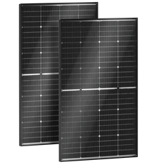 BougeRV 16BB N-Type 12V/24V 100 Watt Bifacial Solar Panel - Green Vista Living