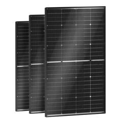 BougeRV N-Type 12V/24V 200 Watt Bifacial 16BB Solar Panel
