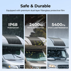 12V/24V 200W Arch Pro N-Type TOPCon Solar Panel With Tape