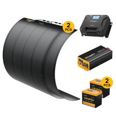 BougeRV 12V 400 Watt Arch Pro Solar System Kit