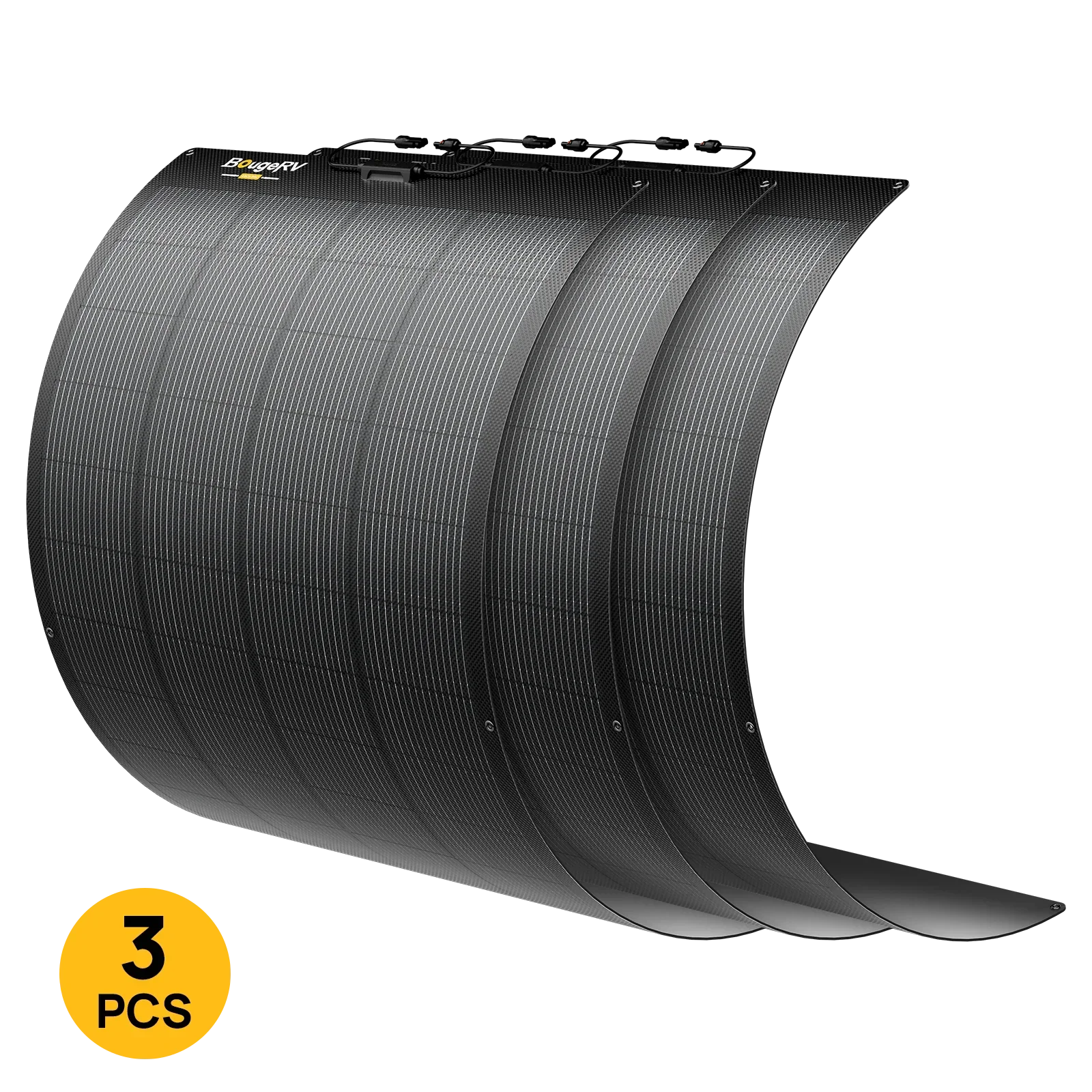 BougeRV Arch Pro 100W N-Type TOPCon Flexible Solar Panel (12V/24V Compatible) - Green Vista Living
