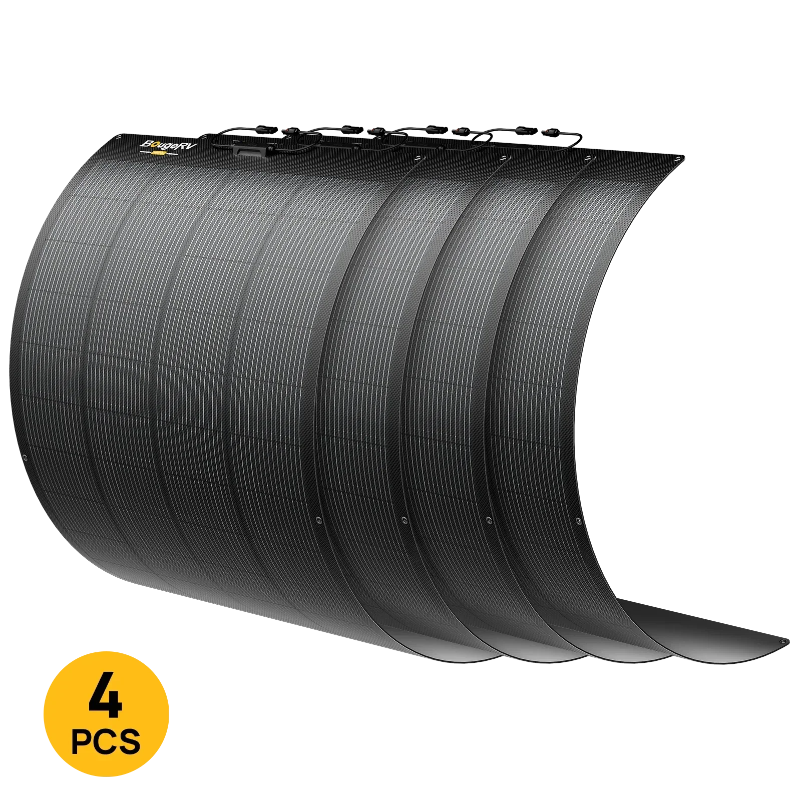 BougeRV Arch Pro 100W N-Type TOPCon Flexible Solar Panel (12V/24V Compatible) - Green Vista Living