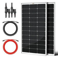 Rich Solar - 200 Watt Solar Kit for Solar Generators Portable Power Stations - Green Vista Living