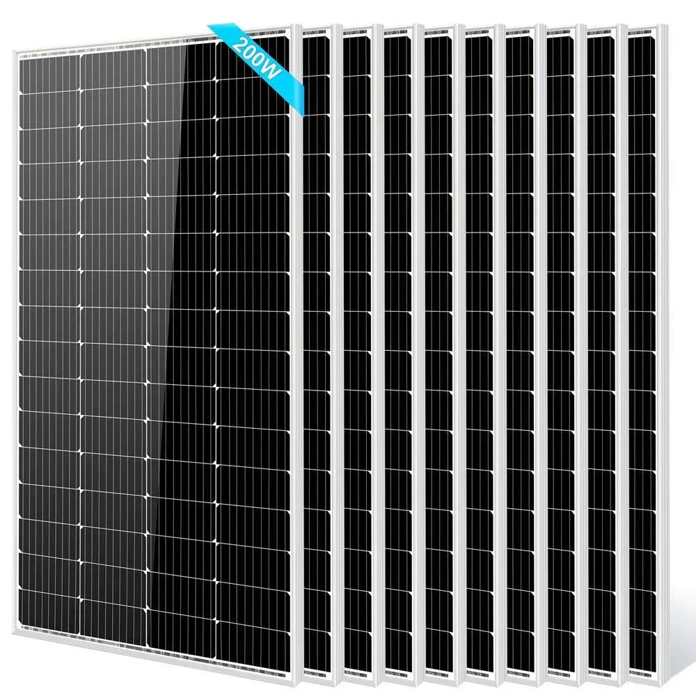 Sungold Power 200 Watt Monocrystalline Solar Panel - Green Vista Living