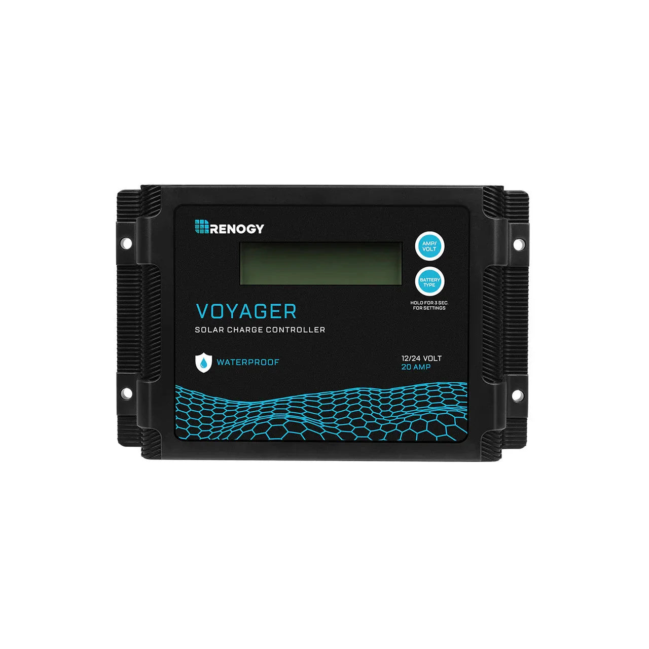 Renogy New Edition Voyager 20A PWM Waterproof Solar Charge Controller - Green Vista Living