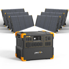 PECRON E3600LFP Portable Power Station 3600W 3072Wh - Green Vista Living