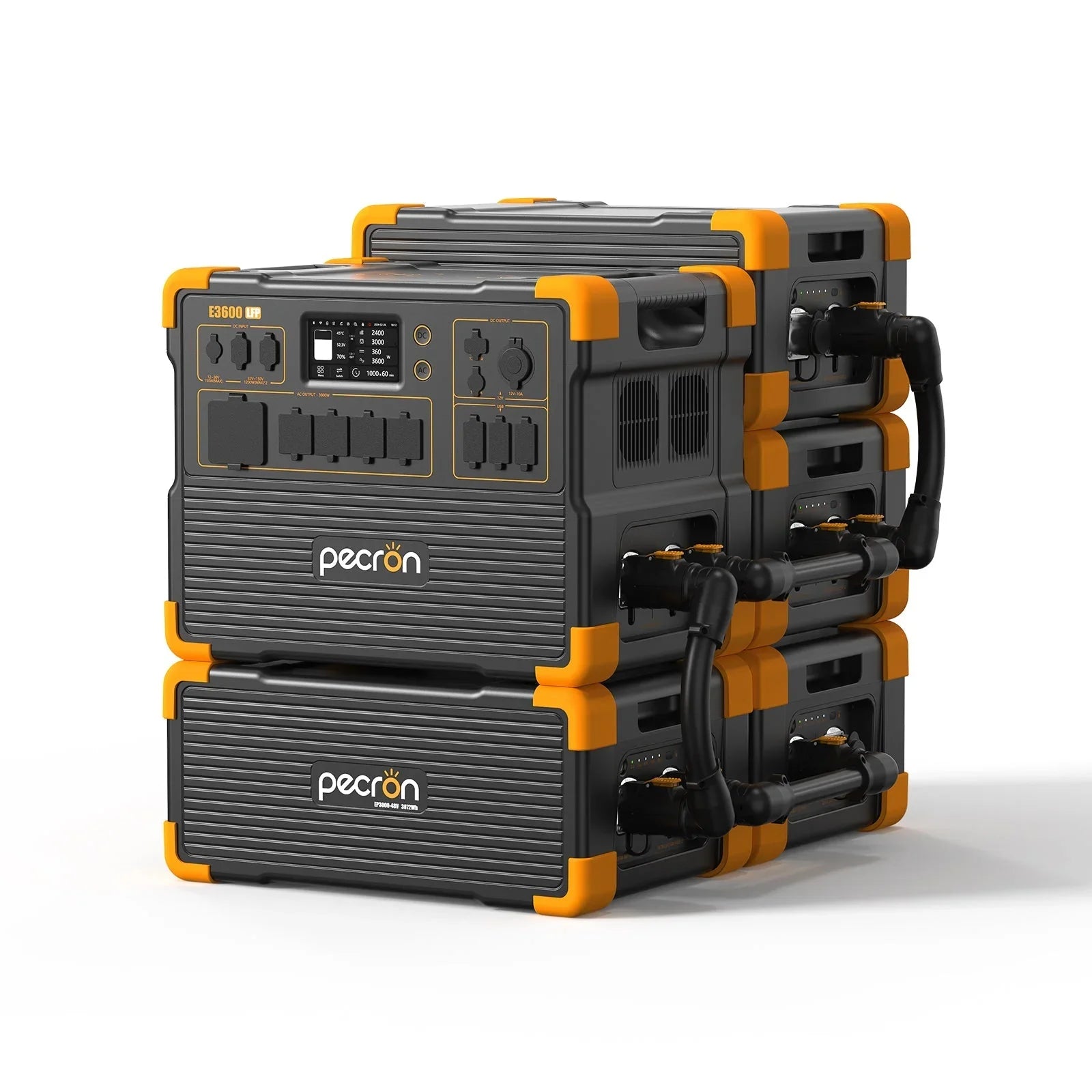 PECRON E3600LFP Portable Power Station 3600W 3072Wh - Green Vista Living