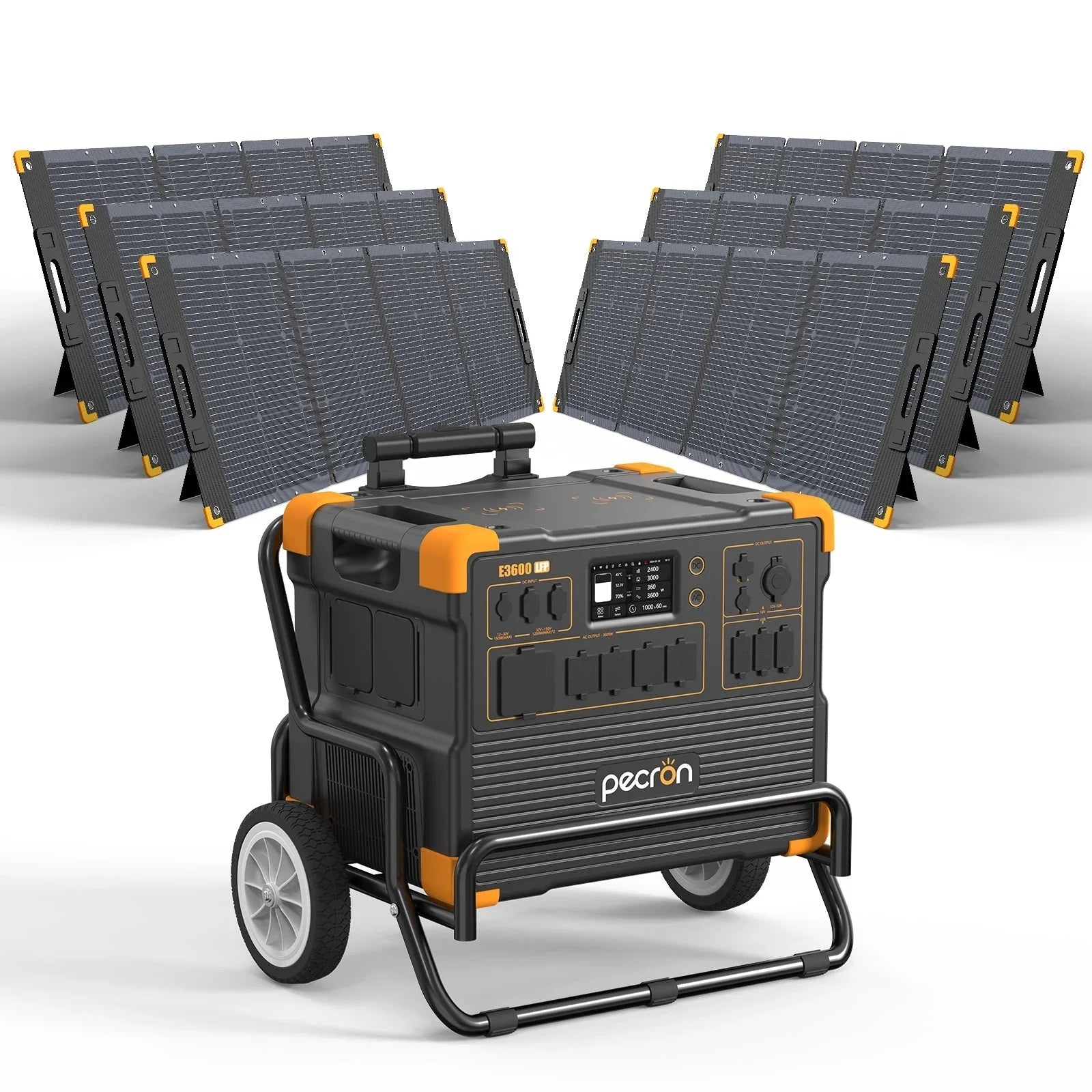 PECRON E3600LFP Portable Power Station 3600W 3072Wh - Green Vista Living