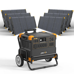 PECRON E3600LFP Portable Power Station 3600W 3072Wh - Green Vista Living