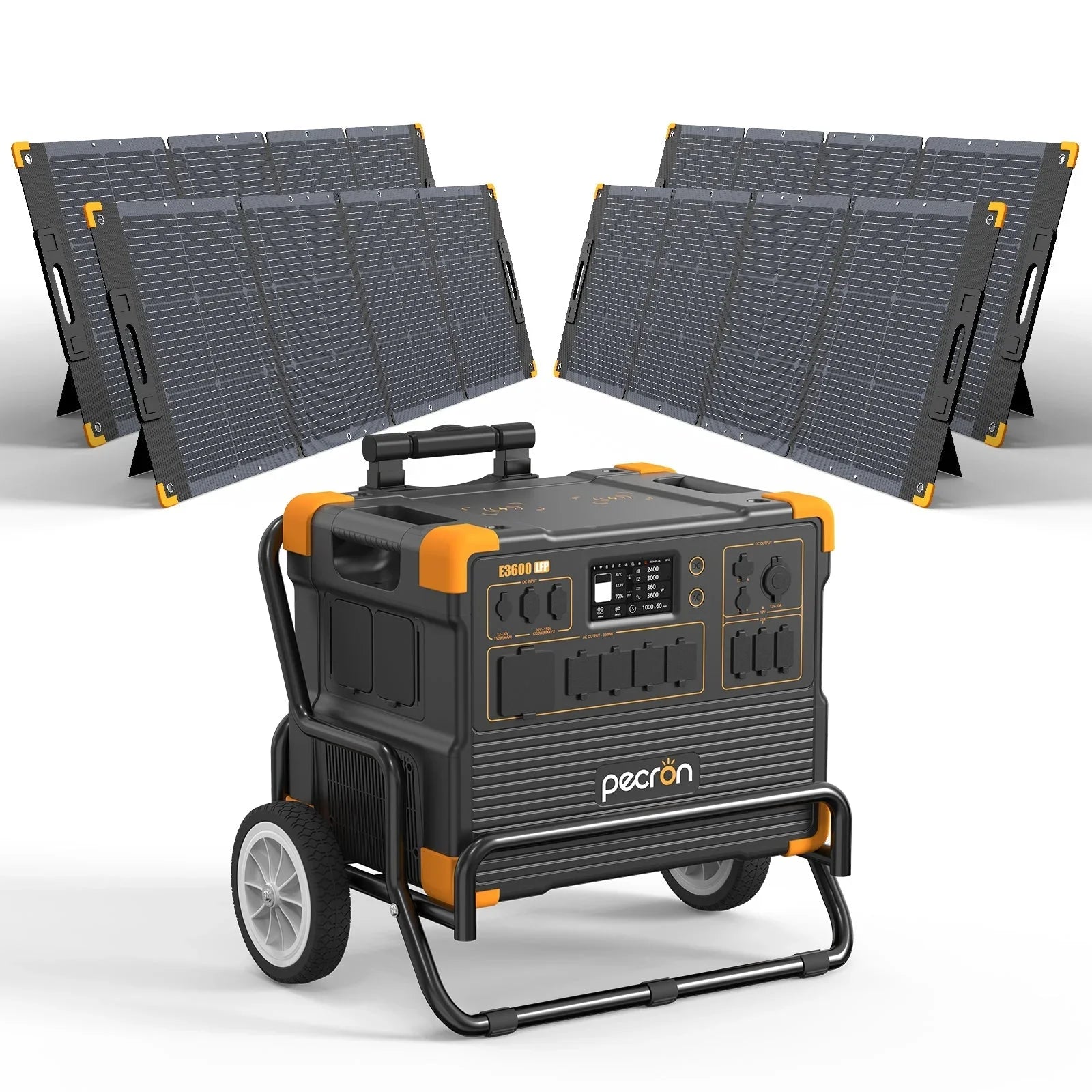 PECRON E3600LFP Portable Power Station 3600W 3072Wh - Green Vista Living