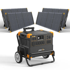 PECRON E3600LFP Portable Power Station 3600W 3072Wh - Green Vista Living