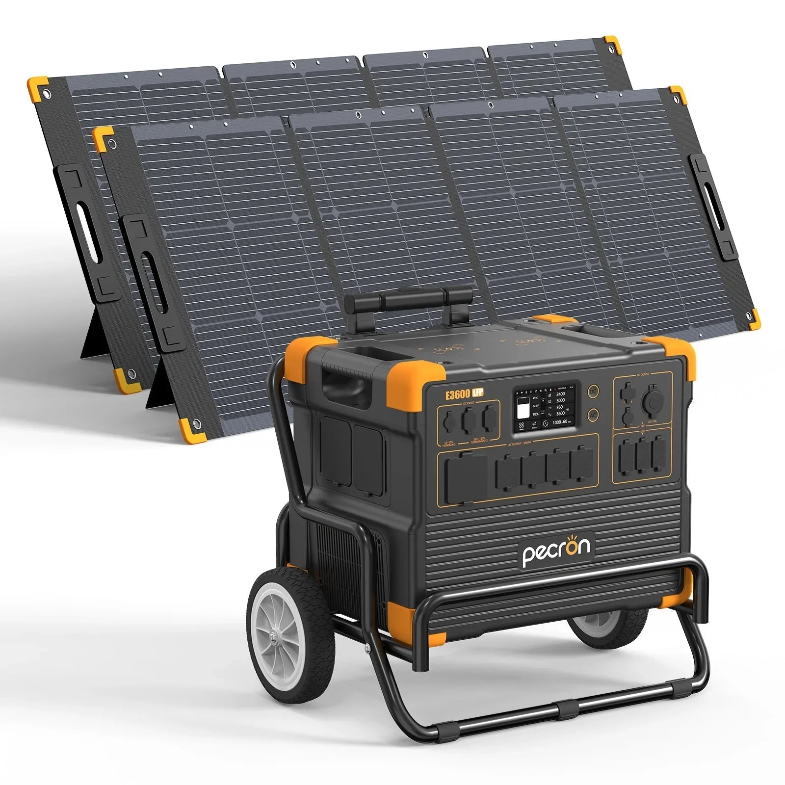 PECRON E3600LFP Portable Power Station 3600W 3072Wh - Green Vista Living