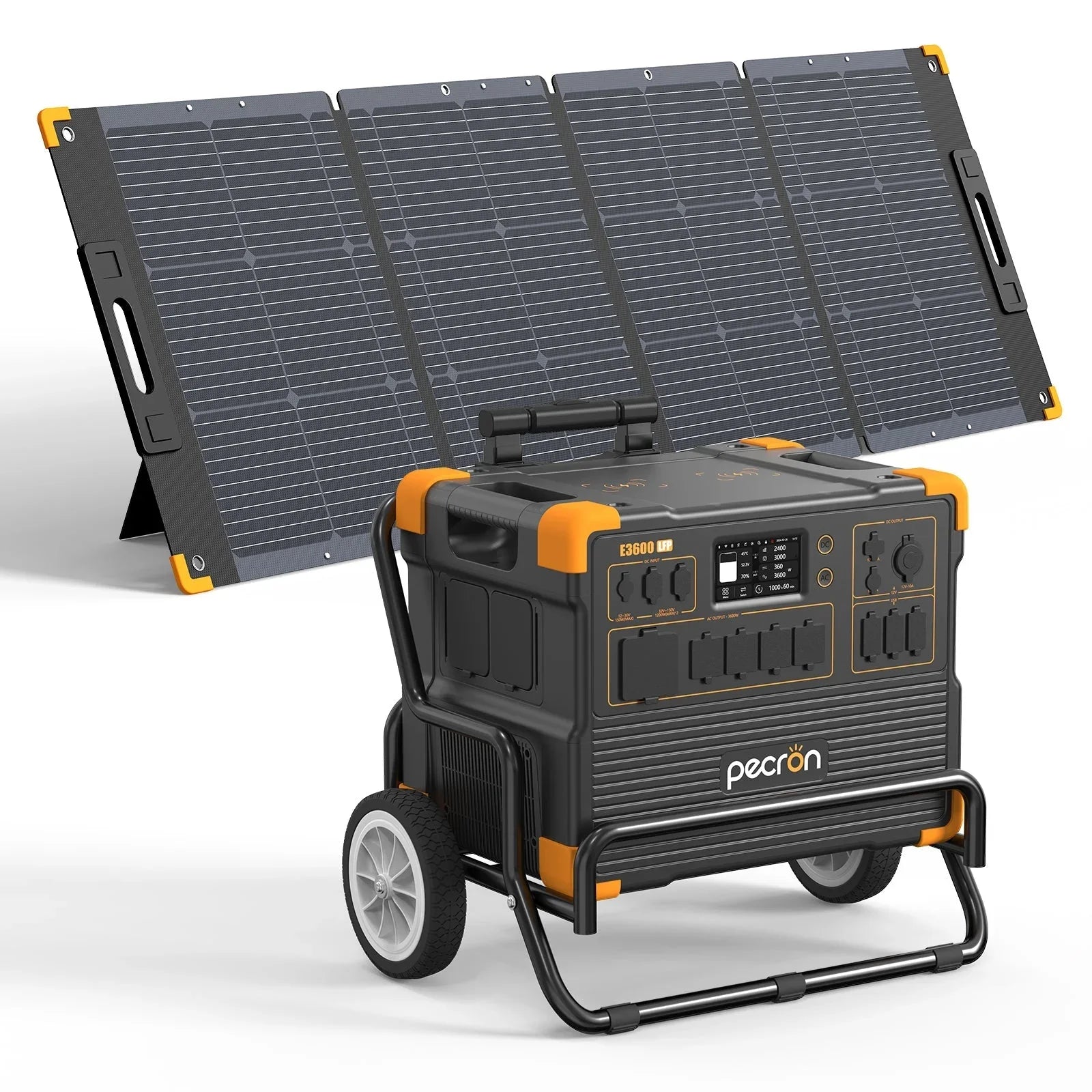PECRON E3600LFP Portable Power Station 3600W 3072Wh - Green Vista Living