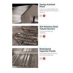 AOG 30" Built-In "T" Series Gas Grill