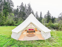 20'/6m Canvas Bell Tent - Phoenix Domes - Green Vista Living