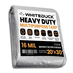 Super Heavy Duty Poly Tarp Cover Thick 16 Mil, 8 oz - Green Vista Living