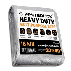 Super Heavy Duty Poly Tarp Cover Thick 16 Mil, 8 oz - Green Vista Living