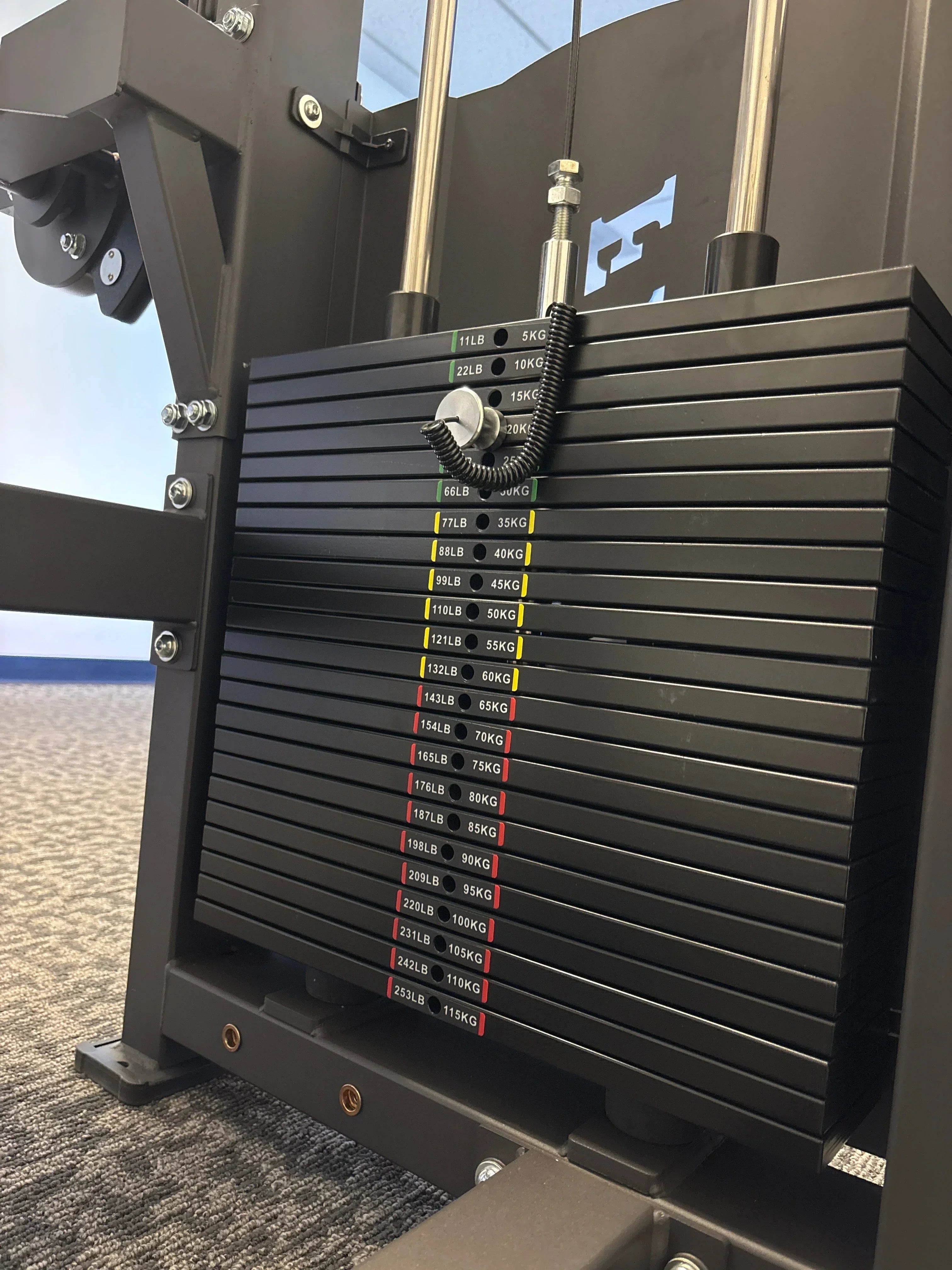 Selectorized Seated Leg Extension & Leg Curl Machine w/ 250lb weight stack (New) Sports & Fitness Exchange