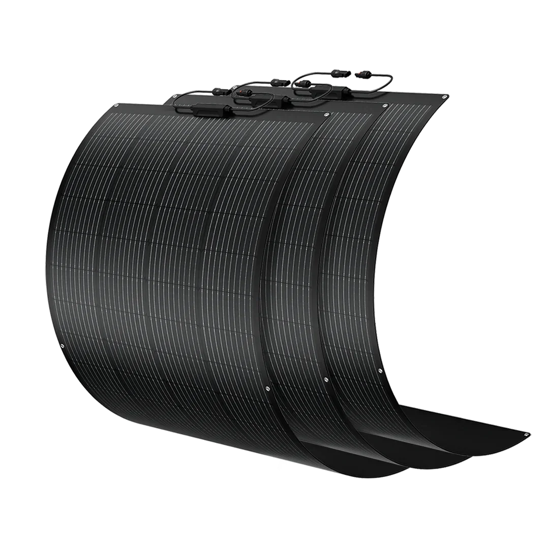BougeRV Arch 200 Watt Fiberglass Flexible Curved Solar Panel - Green Vista Living