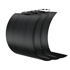 BougeRV Arch 200 Watt Fiberglass Flexible Curved Solar Panel