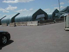 Rhino Shelter | 22’W X 24’L X 12’H Portable Livestock Shelter (Animal Run-In) Round Style