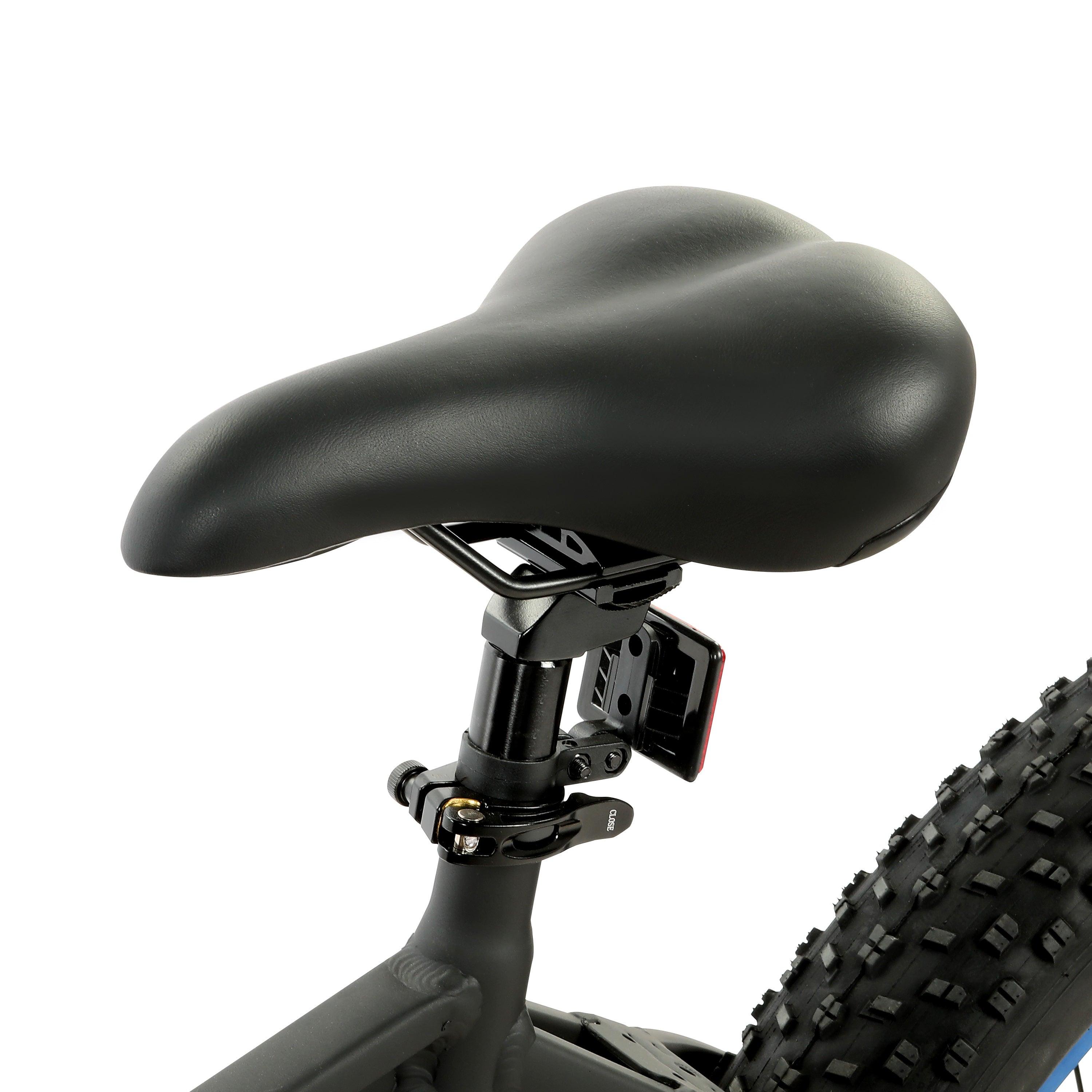 UL Certified-Ecotric Rocket Fat Tire Beach Snow Electric Bike - Blue - Green Vista Living