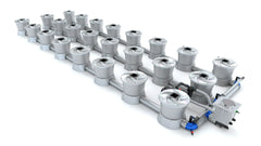 Alien Hydroponics - V-SYSTEM 24 Pot 3 Row Kit - Green Vista Living