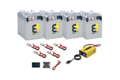 BatteryEVO 24V Eagle 4x Battery Kit (240Ah - 6kWh) - Green Vista Living