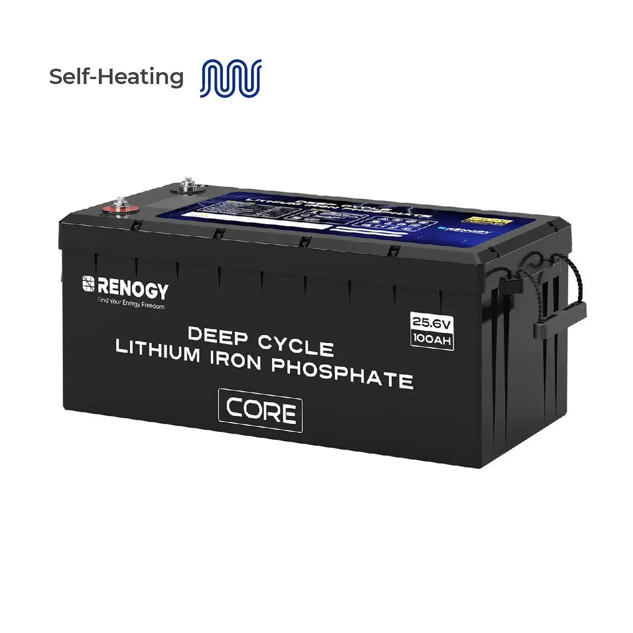 Renogy Core - 24V 100Ah Deep Cycle Lithium Iron Phosphate Battery - Green Vista Living