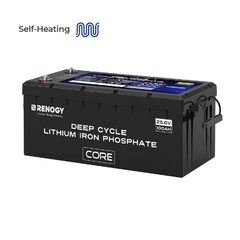 Renogy Core - 24V 100Ah Deep Cycle Lithium Iron Phosphate Battery - Green Vista Living