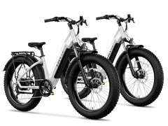 TST® Combo Sale Dreamer 26" Step-Thru Fat Tire Electric Bike