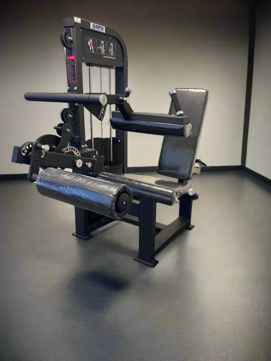 Selectorized Seated Leg Extension & Leg Curl Machine w/ 250lb weight stack (New) Sports & Fitness Exchange