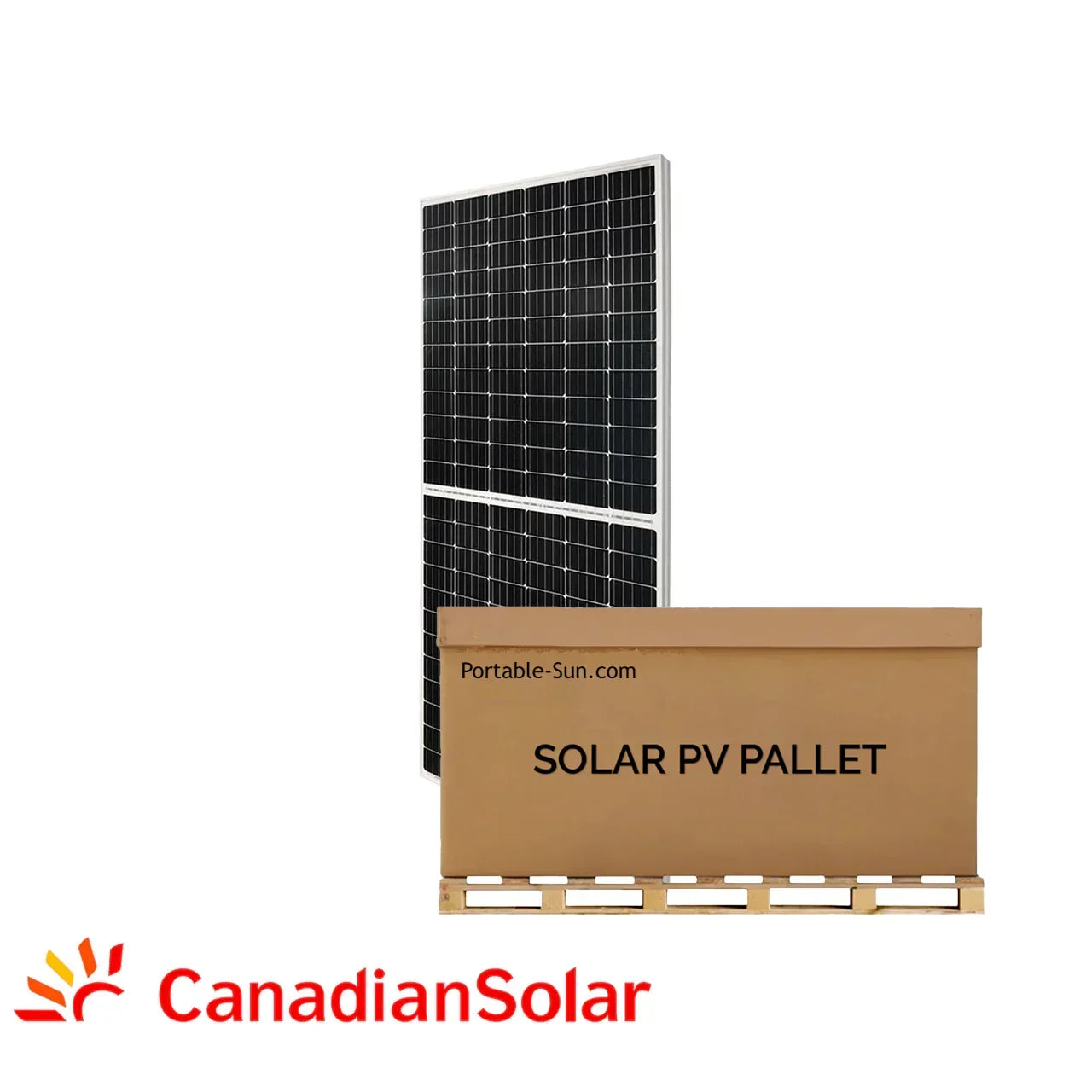 Canadian Solar 18.55kW Pallet - 530W Bifacial Solar Panels| Up to 650W Bifacial| CS6W-530MB-AG | Full Pallet (35) - Green Vista Living