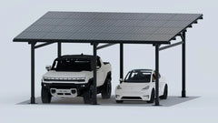 Chiko Maximo 185 Steel Solar Carport/Gazebo - Green Vista Living