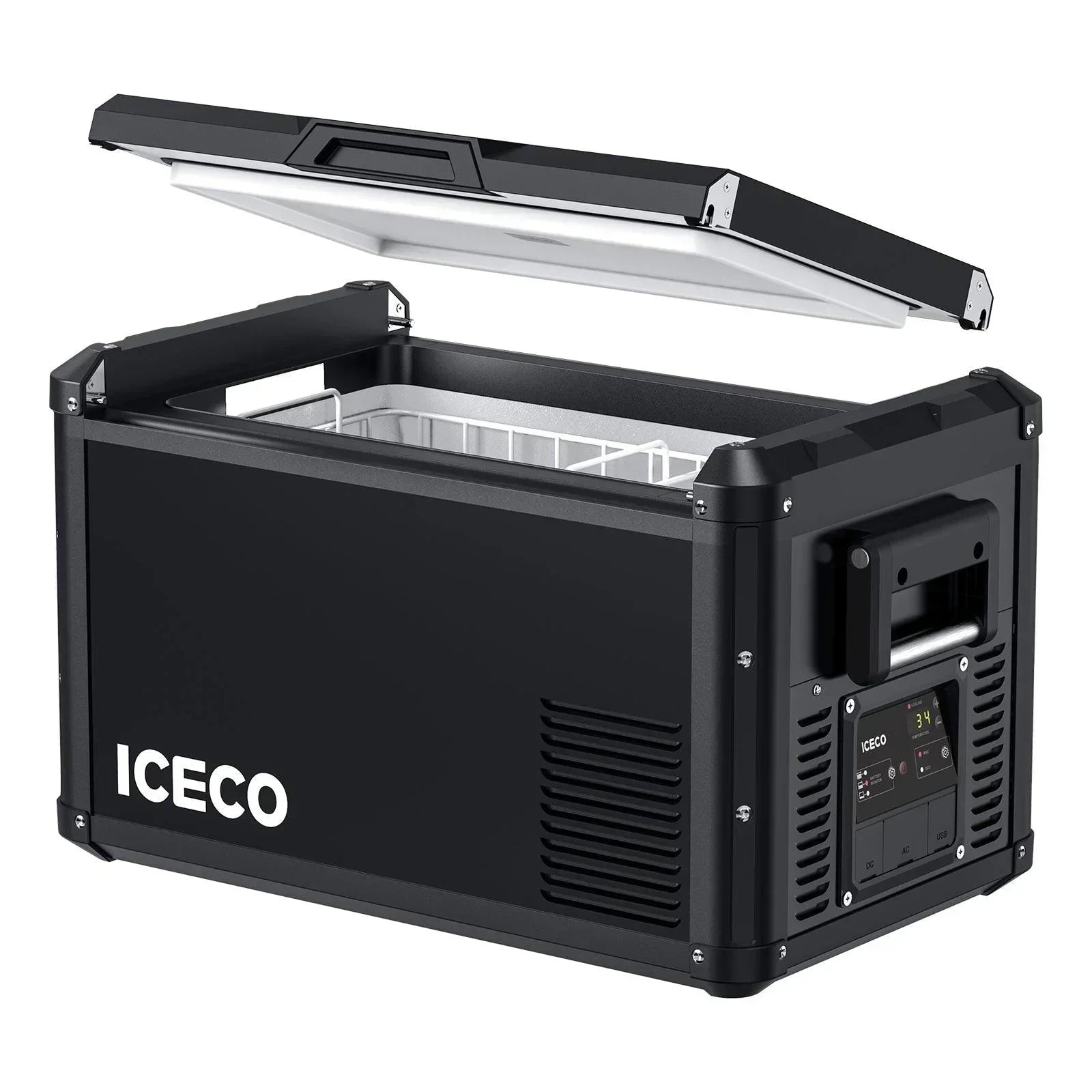 ICECO VL35ProS 37QT Single Zone Portable Fridge Freezer - Green Vista Living