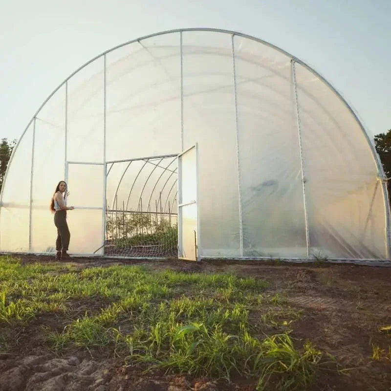 Bootstrap Farmer 30' Round All-Metal Hoop House Kit - Green Vista Living