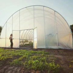 Bootstrap Farmer 30' Round All-Metal Hoop House Kit - Green Vista Living