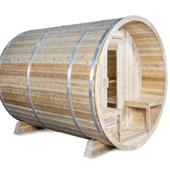 Dundalk Leisurecraft Canadian Timber Serenity Barrel Sauna | 4 Persons - Green Vista Living