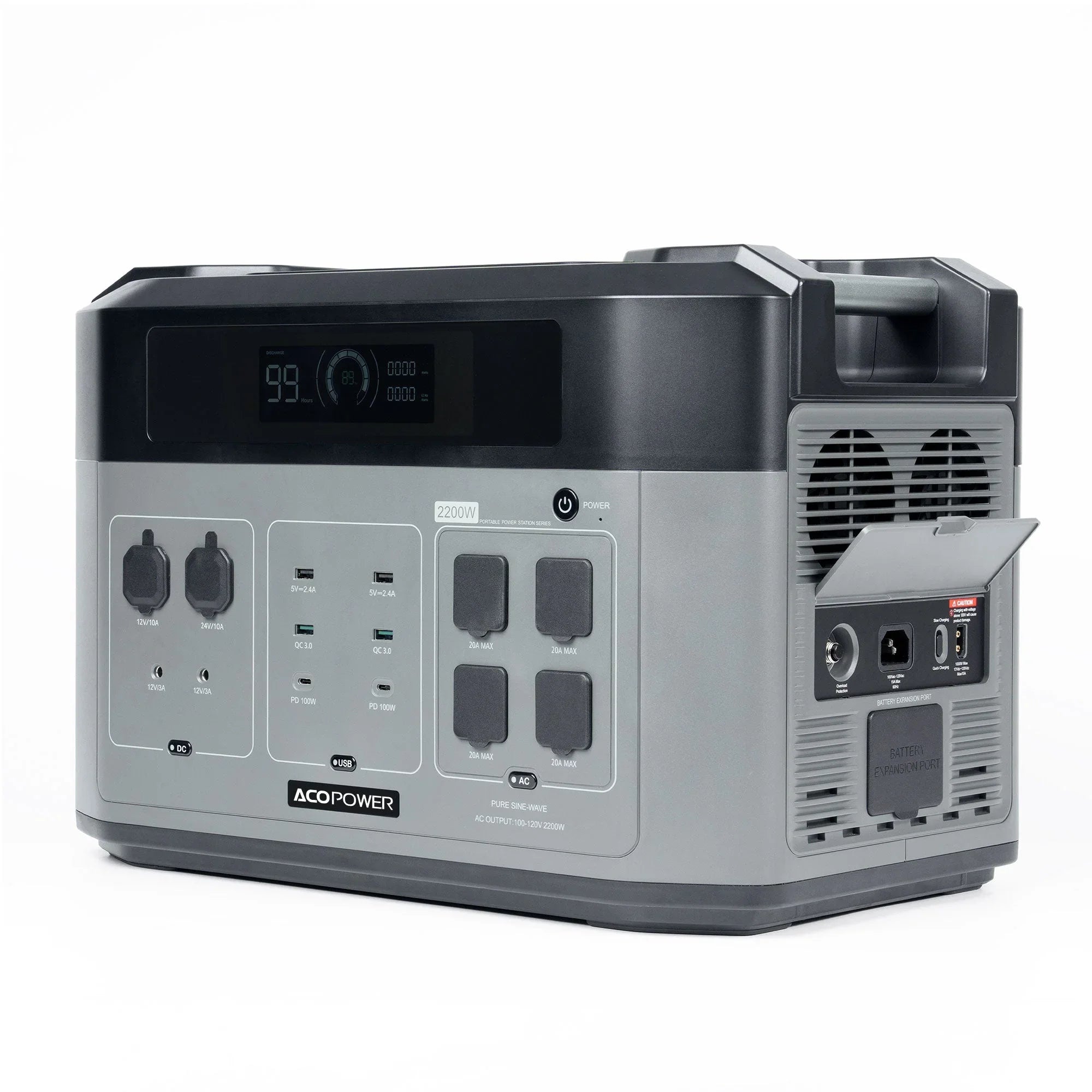 ACOPOWER BP2000 Solar Generator 2200W - Green Vista Living