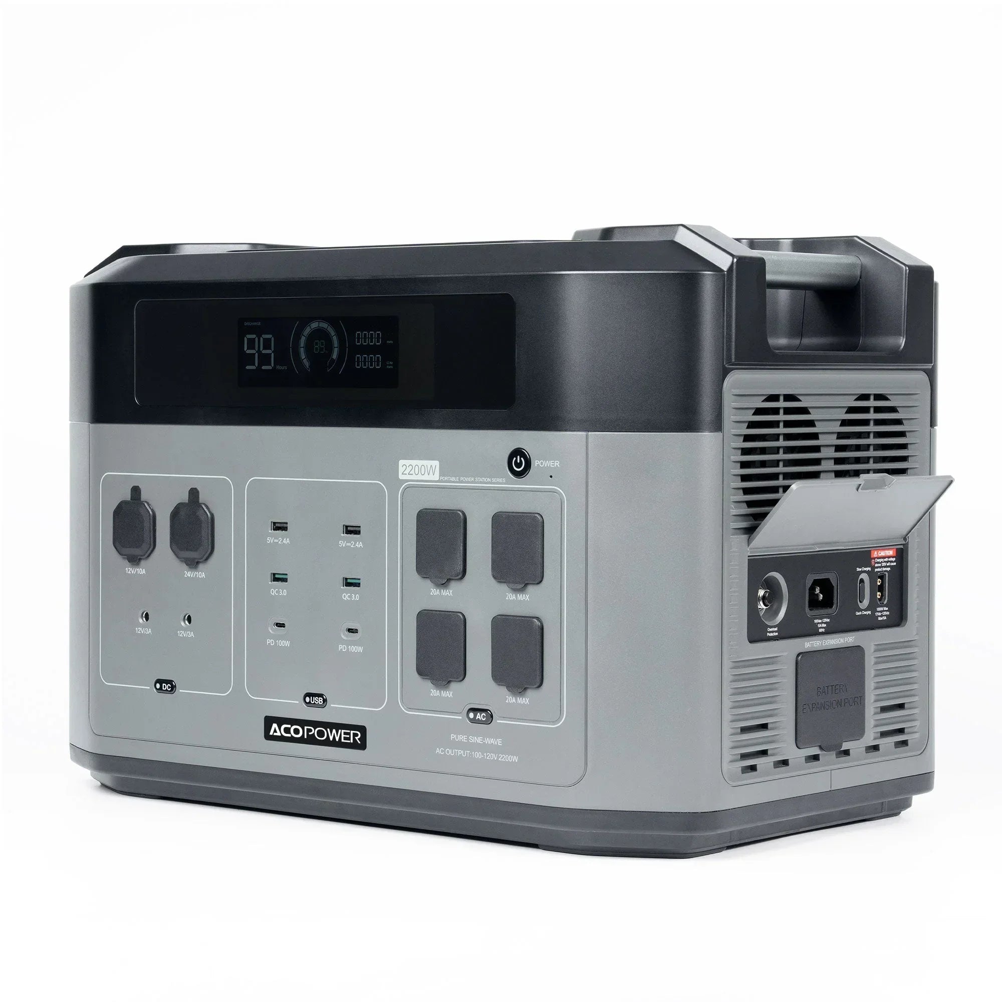 ACOPOWER BP2000 Solar Generator 2200W - Green Vista Living