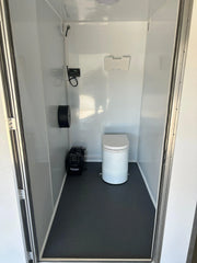 TinyJohn Single Portable Restroom with Waterless Incinerating Toilet - Green Vista Living