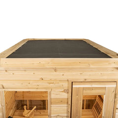 Dundalk Leisurecraft Canadian Timber Luna Sauna | 4 Persons - Green Vista Living