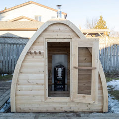 Dundalk Leisurecraft Canadian Timber MiniPOD Sauna | 4 Persons - Green Vista Living