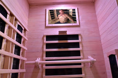FitSauna DIY Exercise Sauna, Hemlock, 3-Person, 69” x 53” x 80”