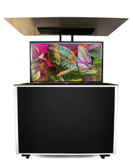 MirageVision 55" Outdoor TV Premium Lift Cabinet - Green Vista Living
