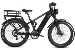 Vitilan T7PRO Full Suspension Mountain E-bike - Green Vista Living