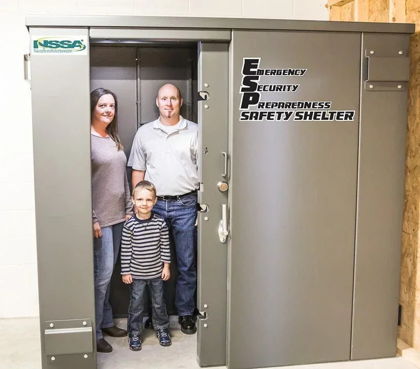 Swisher ESP Safety Shelter- 6 Person Residential Capacity - Green Vista Living