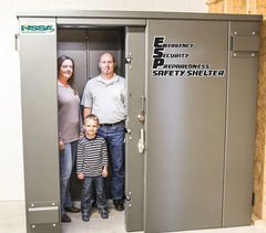 Swisher ESP Safety Shelter- 6 Person Residential Capacity - Green Vista Living