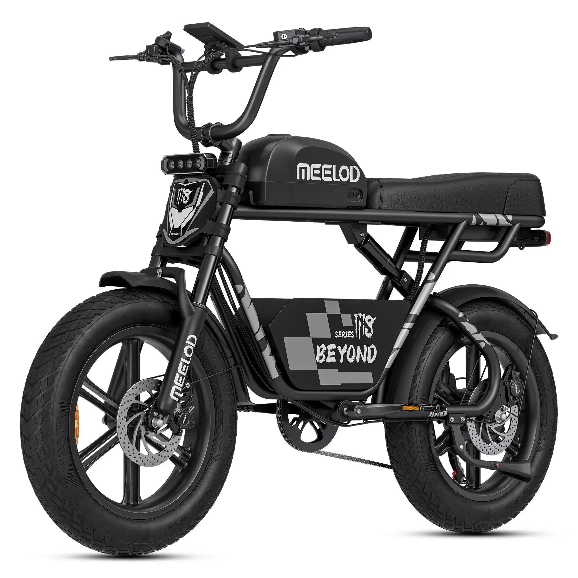 MEELOD M8 Fat Tire Ebike - Long Range - Green Vista Living